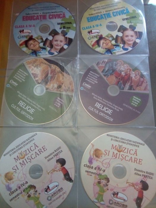 Cd-uri scolare educative clasele I-IV