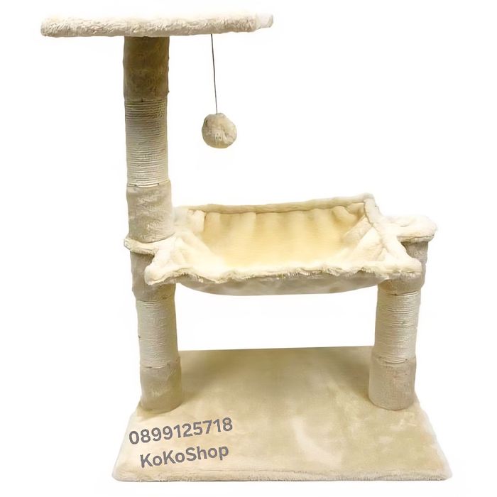 Драскалка за котки - две нива, хамак