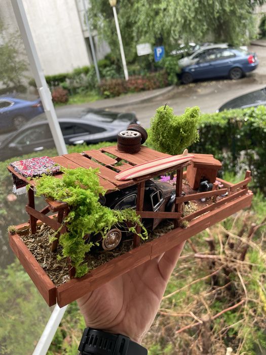 Dioramă VW Beetle