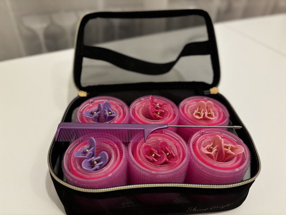 Бигуди набор с косметичкой