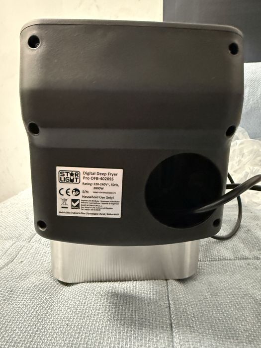 Friteuză Star-Light Pro 4L, 2000W, Touch LED – Nouă / Neutilizată