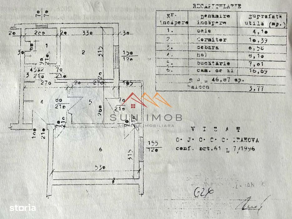 Apartament 2 Camere Decomandat | Etaj 2 | Balcon Închis