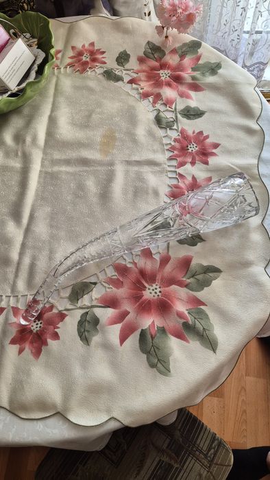 Красивый большой хрустальный Рог