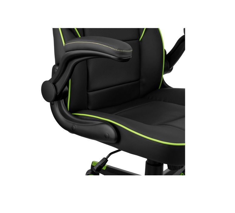 } Игровое кресло 2E GAMING HEBI Black/Green