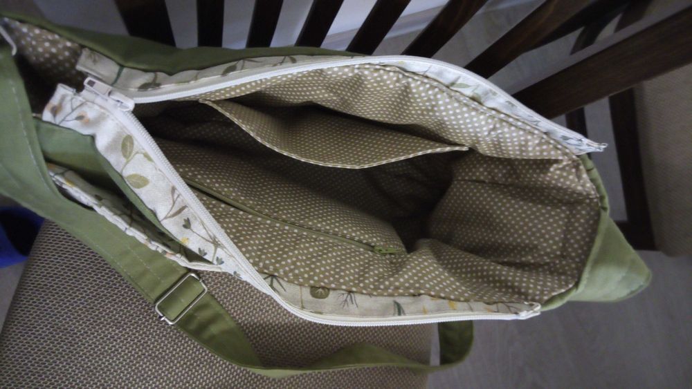 чанта от плат - ръчна изработка!