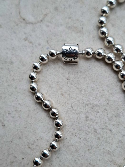 Сребърно колие и гривна ПАНДОРА