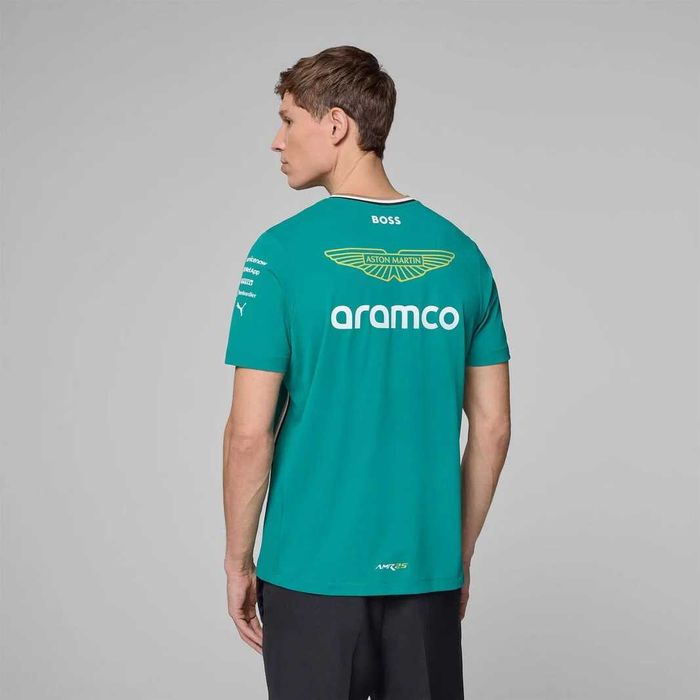 Aston Martin x Hugo Boss F1 Team T-Shirt - Оригинална мъжка тениска