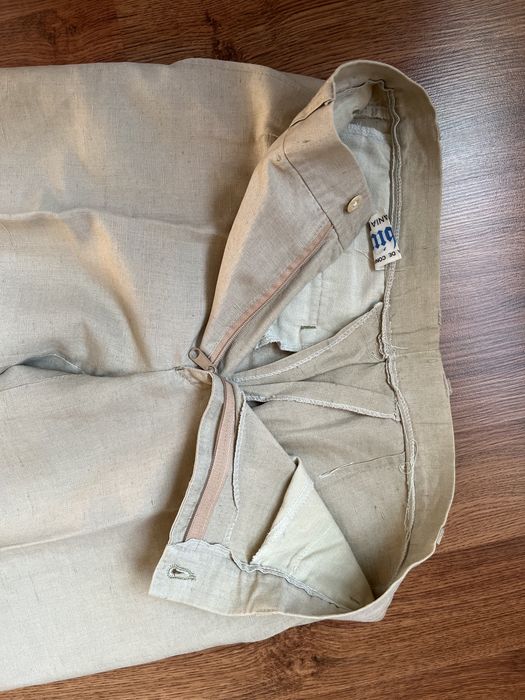 Pantaloni femei, din in, S