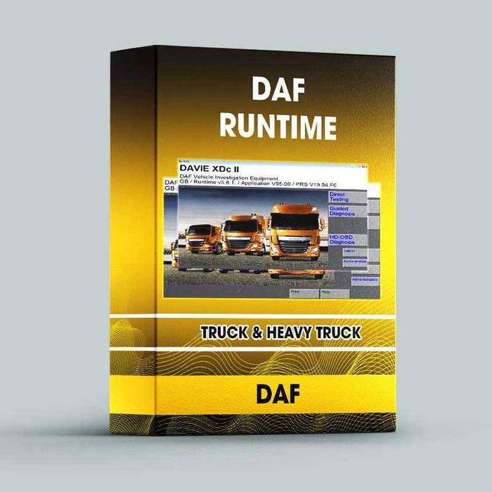 Diagnoza DAF Davie 5.6.1 + DevKit + Developer