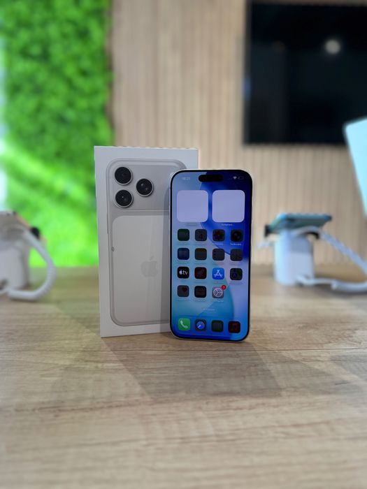 **ATSGSM.RO**IPHONE 17 PRO 256Gb SILVER/Baterie100%/Fact+Gar 12 luni