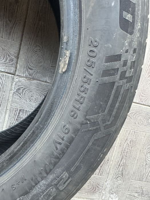 Шины 16 размер.Почти новые