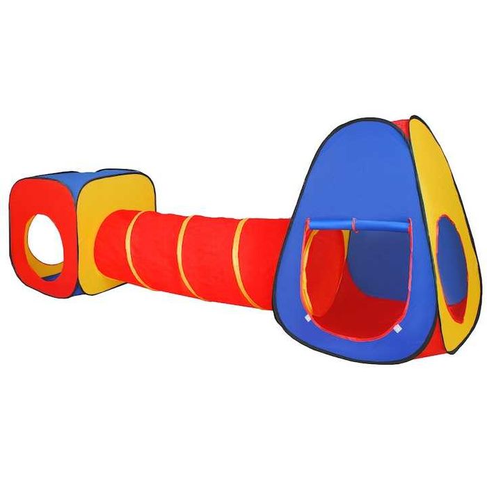 Комплект палатка, тунел и къща 3в1