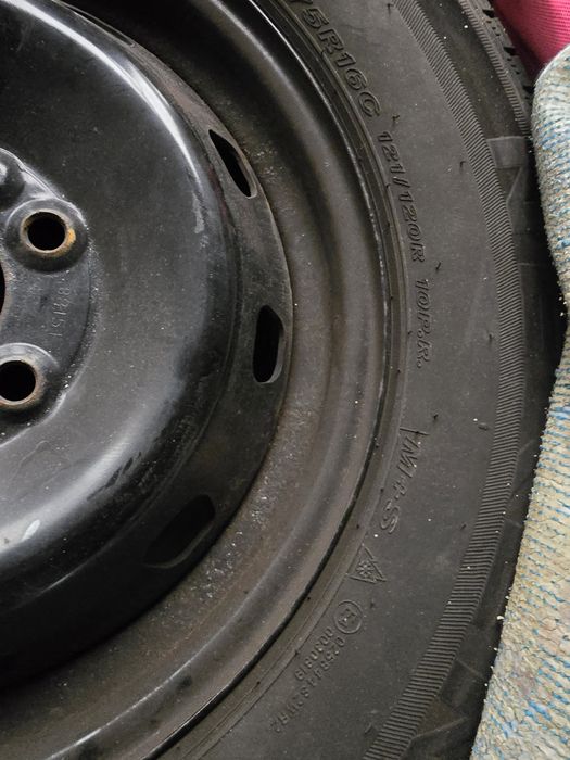 225 75 r16 cauciucuri cu jante fiat ducato si jumper