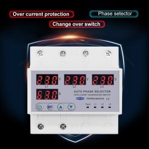 4P фазов селектор със защита от пренапрежение