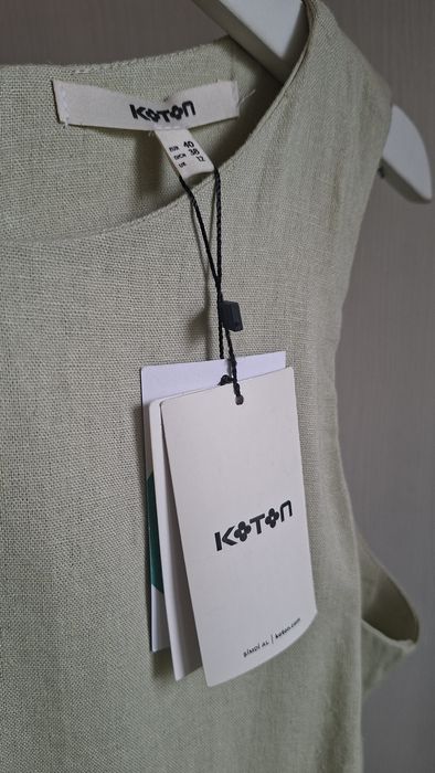 Льняное платье от Koton