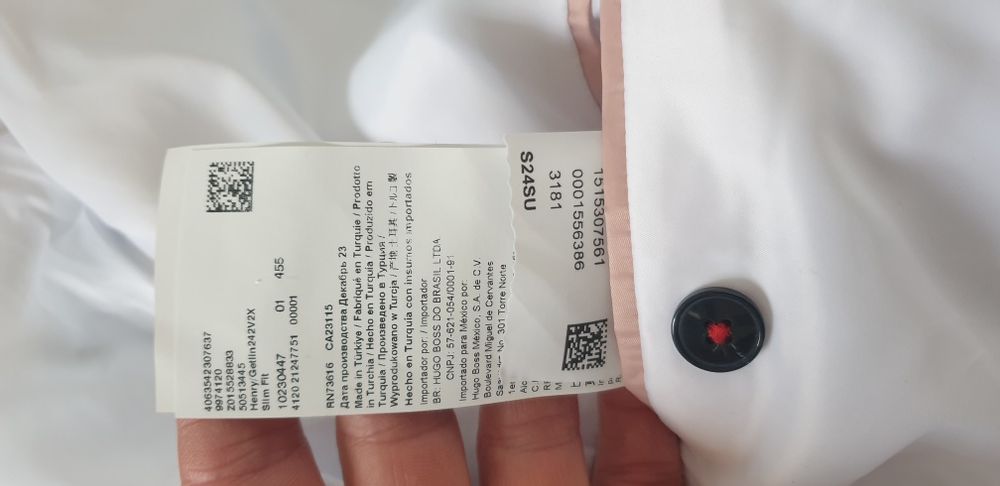 Hugo Boss HUGO Henry Slim Fit  46 - S НОВО ОРИГИНАЛНО Мъжко Сако