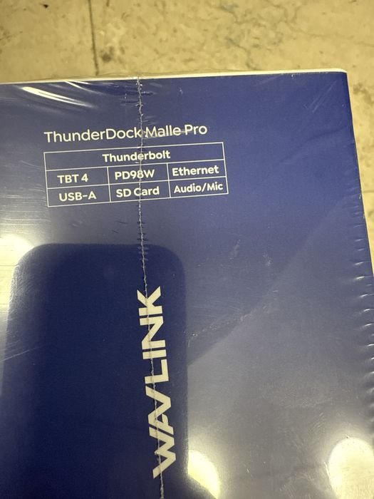 Dock wavlink thunderbolt 4 docking station 6k 60hz macbook pro / air