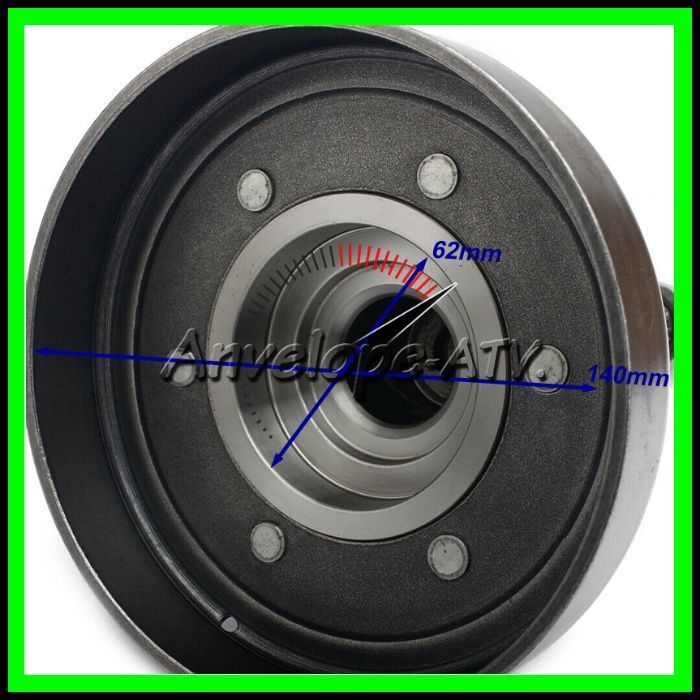 Ambreiaj atv LINHAI 500 DragonFly 500 Oala Ambreiaj + Saboti LINHAI