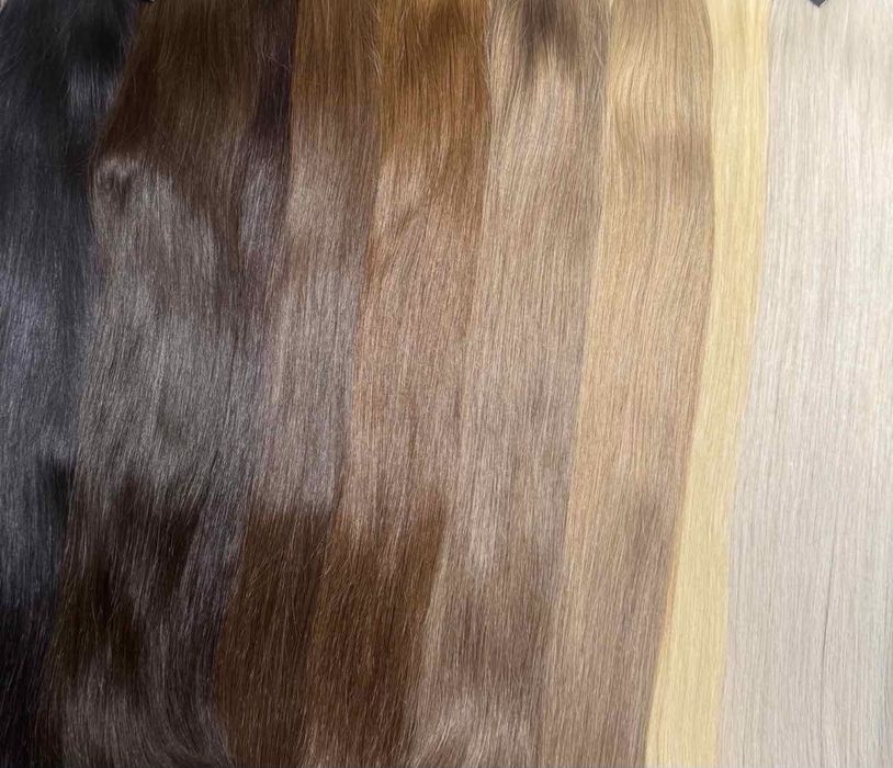 Кератинови кичури- прекапсуловане, продажба и удължаване на коса.