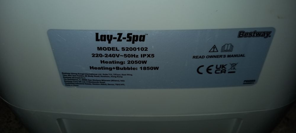 Echipamente profesionale Încălzitor Hydro Jet Spa de la Lay–Z–Spa