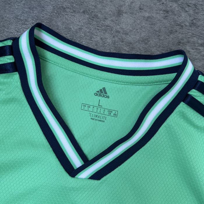 Tricou Fotbal Adidas Real Madrid Third 2019/20 Verde Turcoaz Fly Emirates Climacool L