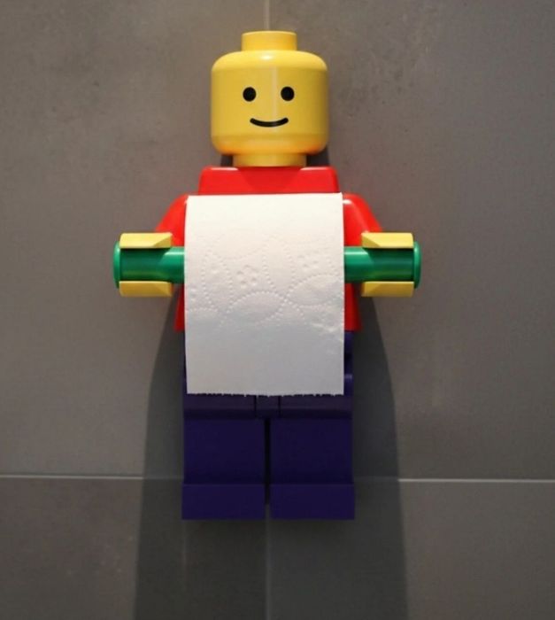 Suport hârtie tip Lego