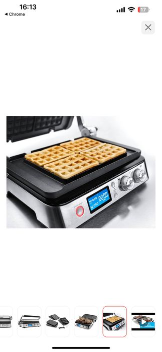 Грильница с вафельницей