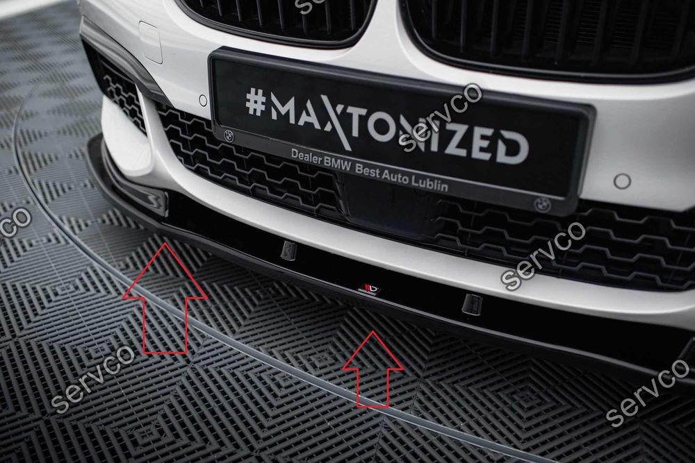 Prelungire bara fata Bmw Seria 7 G11 M-Pack 2015-2018 v2 Maxton Design