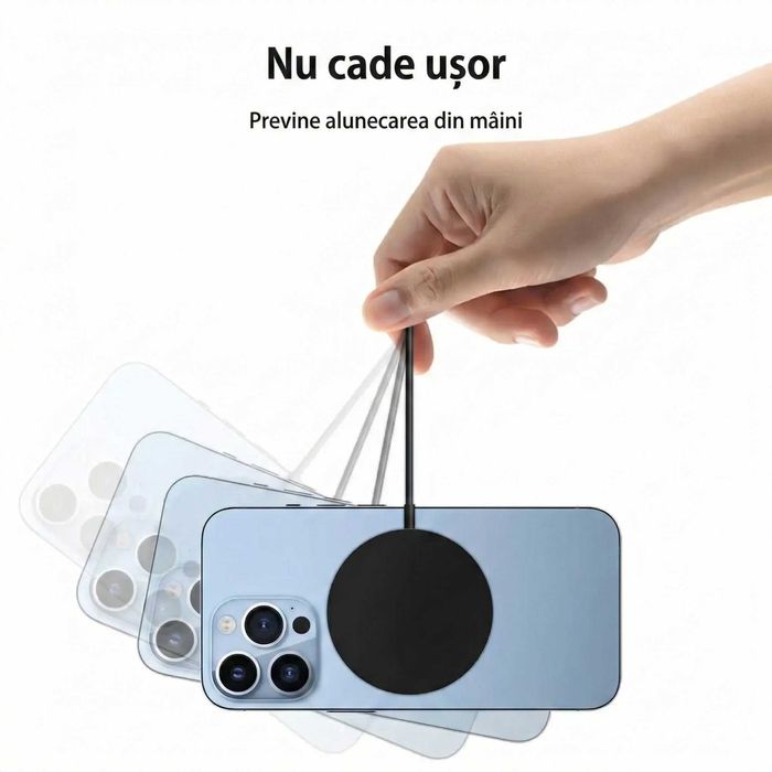 Încărcător Wireless Magnetic 2in1 Wyred by Monga USB-C & A Qi2 MagSafe