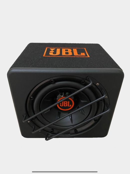 Активный сабвуфер JBL заводской усилитель+короб(10дюйм)