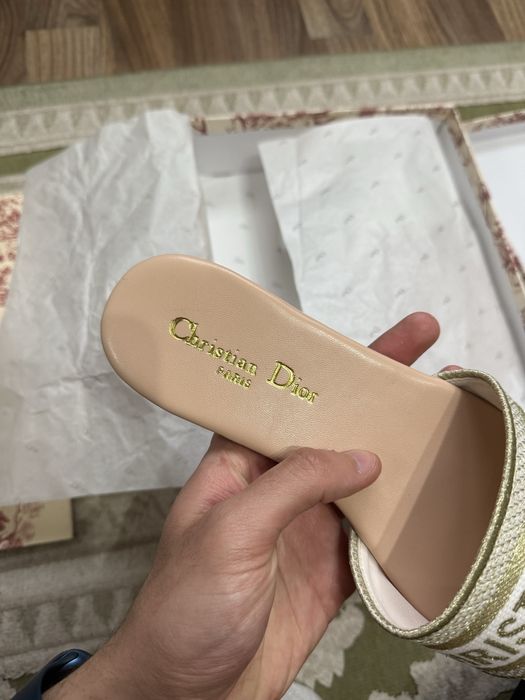 Шлепки dior