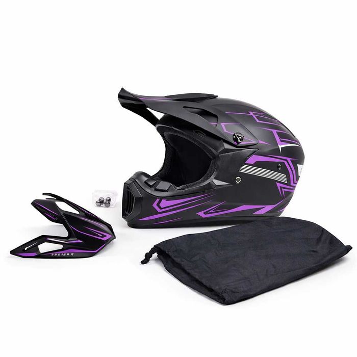 Casca Moto Enduro Cross ATV - S / M / L / XL - Mov