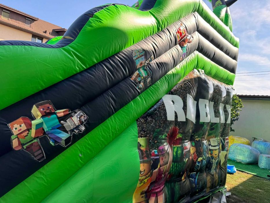 Închirieri, închiriez tobogan, topogan gonflabil pentru evenimente