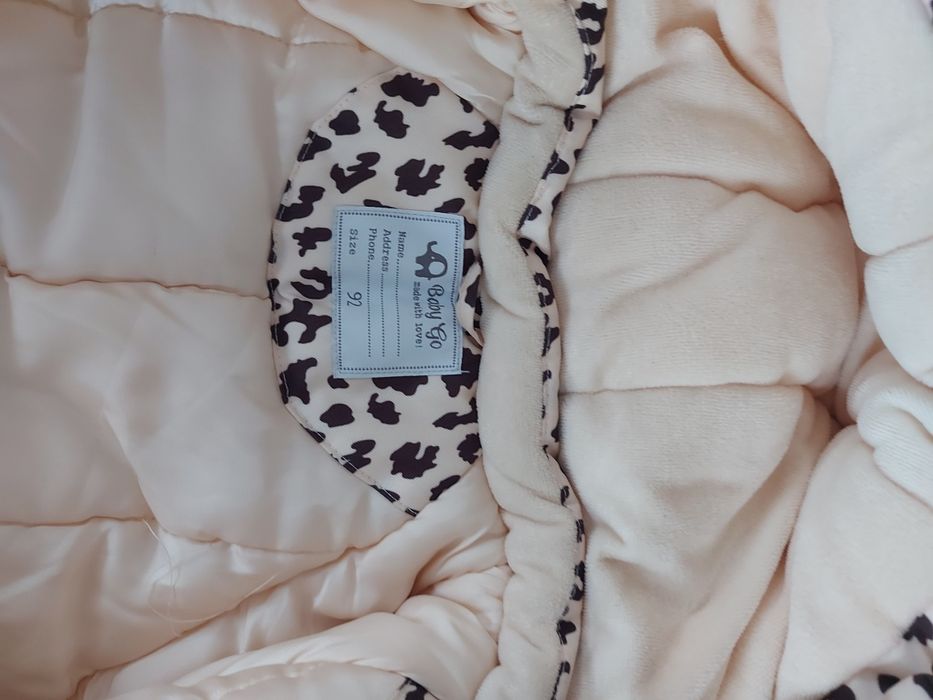 Зимний комбинезон на девочку