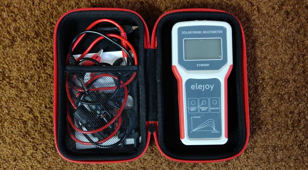 Мультиметр ELEJOY EY800W для фотоэлектрических панелей — тестер MPPT