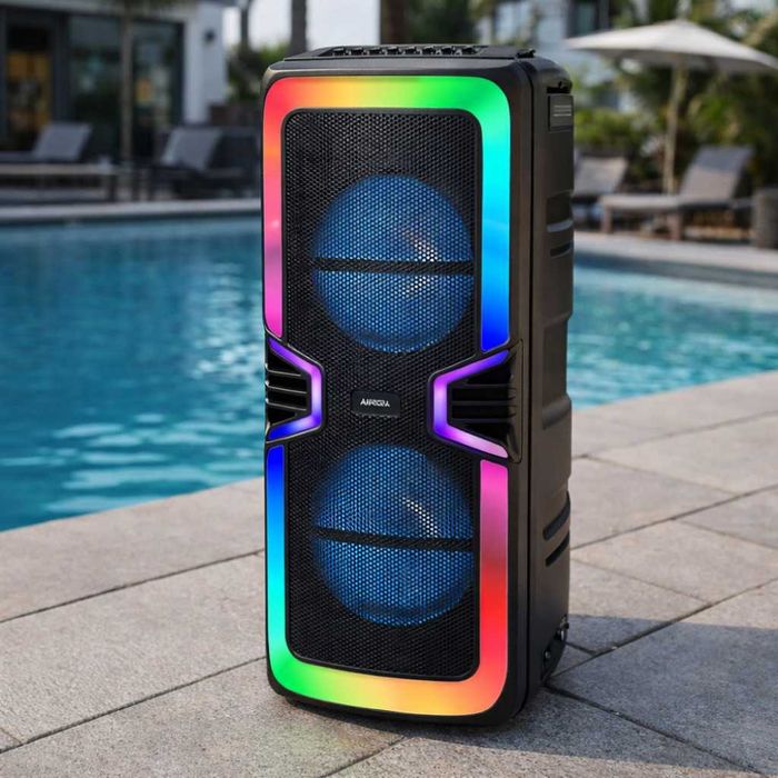 Bluetooth караоке тонколона с Led осветление