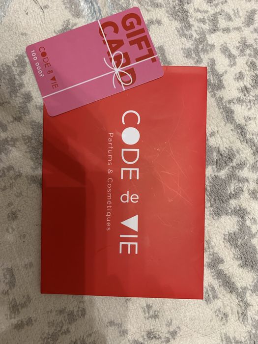 Продам сертификат code de vie на 100тыс