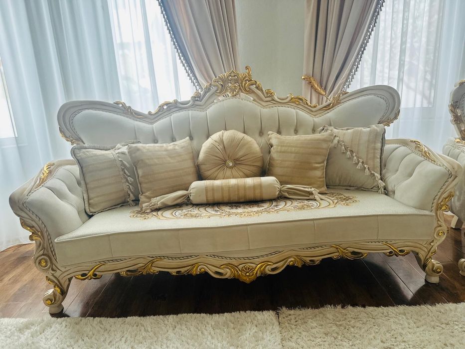 Vand set canapea cu fotolii baroc