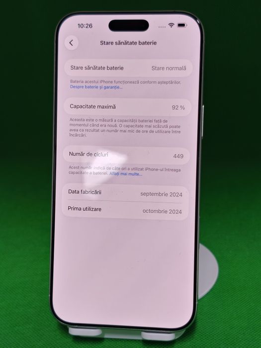 Iphone 16 Pro Max - Garantie - BuyBack