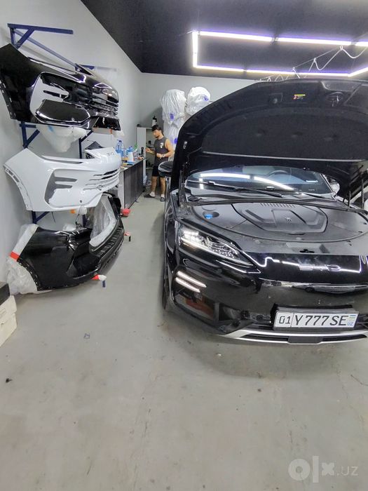 BYD замена стекла / оптика ремонт фар