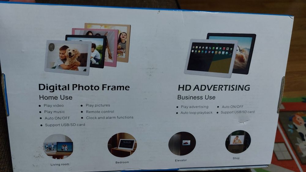 Rama foto LCD noua + Rama stein