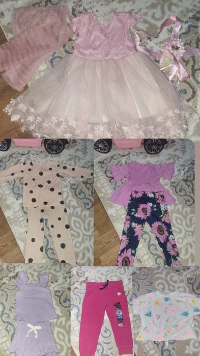 Вещи на девочку 86 см