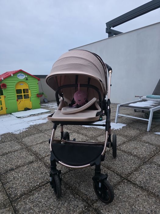 Cărucior copil L-Sun bej
