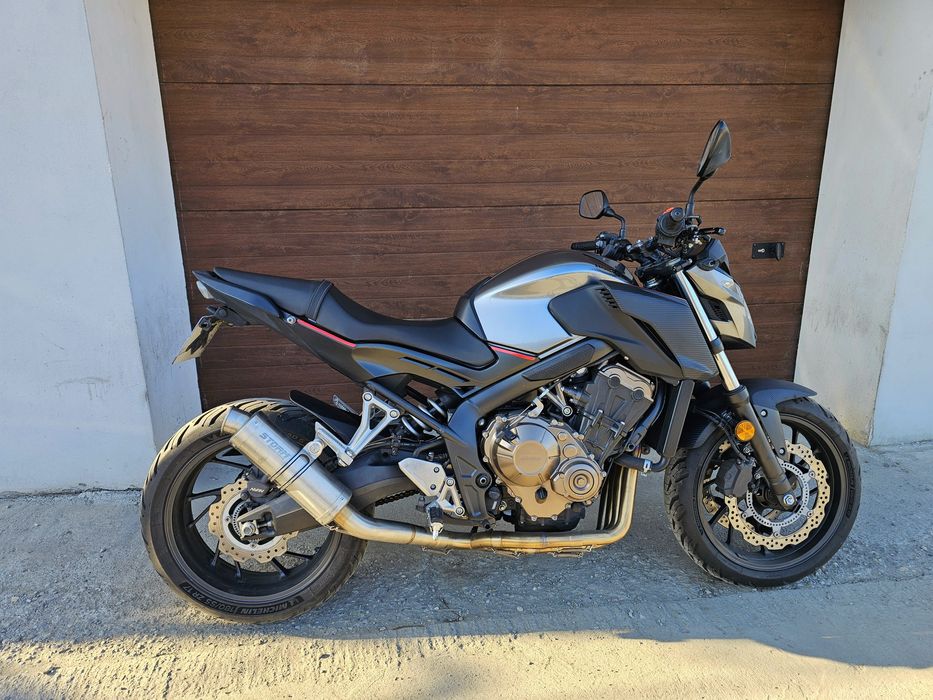 Honda CB650FA cu ABS, an 2017,evacuare STORM. Se poate limita pt A2