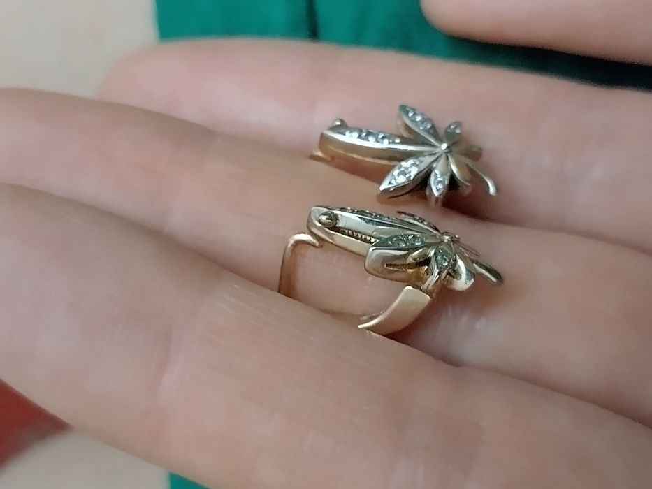 Серьги, СССР. 5,93 грамм