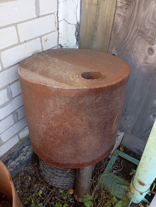 Печка банная железная