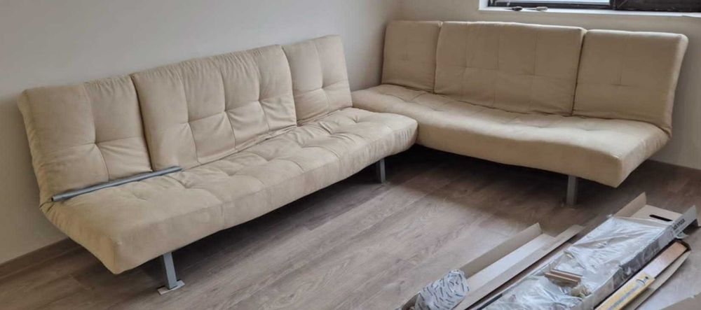 Разтегателен диван - 2 бр., дължина - 2 м.