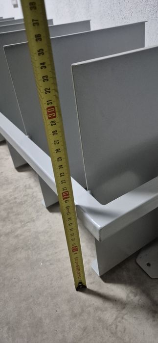 Метален стелаж за обувки: 190х34х35 см.