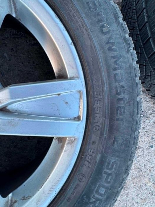 Jante AUDI +Cauciucuri  PETLAS Iarna  225/55/R16