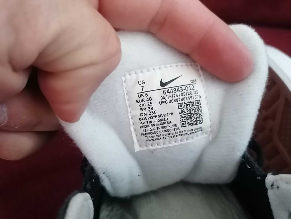 Adidași bărbați Nike NSW Tiempo Trainer – | pantof sport stil tenis fotbal | confort zilnic | sneakers negru original nou -Incaltaminte Marime 40